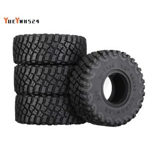 『yueywh524』ยางล้อรถ แบบนิ่ม 55 มม. 1.0 นิ้ว สําหรับรถไต่หินบังคับ 1/18 1/24 Axial SCX24 AX24 Traxxas TRX4M FMS FCX24 4 ชิ้น