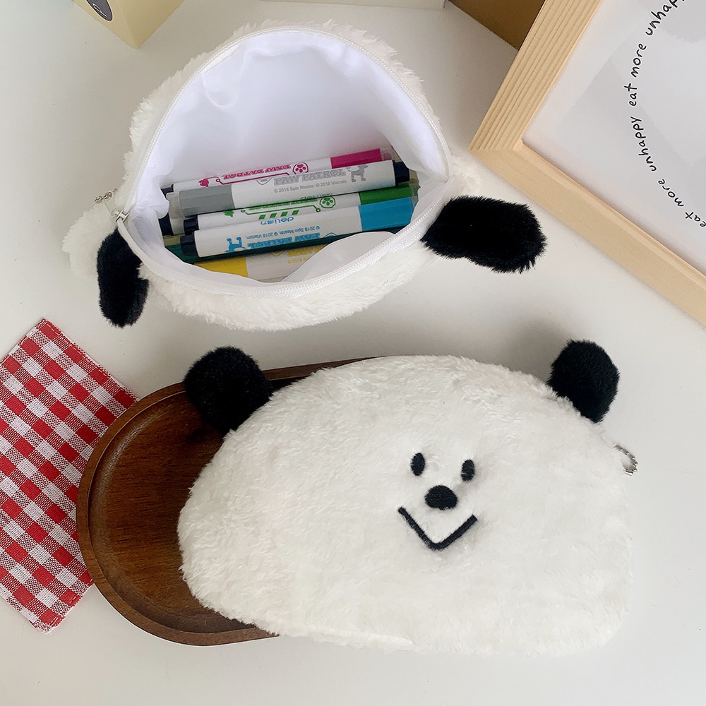 ใหม่ อิน การ์ตูนน่ารักหมีตุ๊กตาปากกากระเป๋าความจุขนาดใหญ่กรณีดินสอกระเป๋าแต่งหน้ากระเป๋าเก็บกล่องเครื่องเขียน