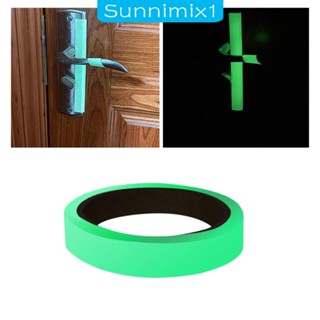 [Sunnimix1] เทปเรืองแสงในที่มืด ช่วยเห็นวัตถุในเวลากลางคืน สําหรับตกแต่งเวทีโรงละครฉุกเฉิน