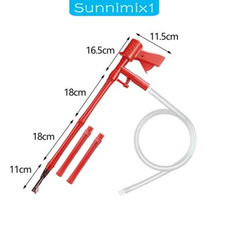 [Sunnimix1] เครื่องปั๊มทรายทําความสะอาดตู้ปลา ขนาดเล็ก ถอดออกได้