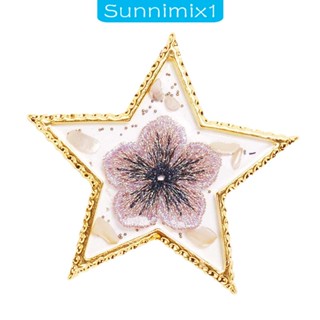 [Sunnimix1] จานผสมสีทาเล็บ ทําความสะอาดง่าย คละสี