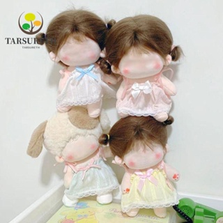 Tarsureth เสื้อผ้าตุ๊กตา ผ้าฝ้าย แฮนด์เมด หลากสี สําหรับตุ๊กตาไอดอล 10 ซม. 20 ซม