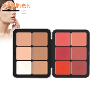 Xianen Kara Secret บลัชเชอร์พาเลท ไฮไลท์ สีขาว หลายสี กล่องเหล็ก บลัชเชอร์พาเลท 12/16 สี ปรับสีผิวให้กระจ่างใส คอนซีลเลอร์ครีม เครื่องสําอาง