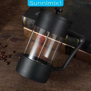 [Sunnimix1] กาต้มน้ํา กาแฟ กาน้ําชา แก้ว ไม่มีกากกาแฟ กาต้มน้ํากรอง สเตนเลส