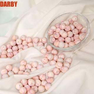 Darby ลูกปัดซิลิโคน ทรงกลม ขนาด 12 มม. DIY อุปกรณ์เสริม สําหรับเด็ก