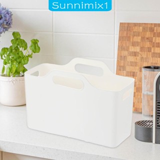 [Sunnimix1] กล่องเก็บของใต้อ่างล้างจาน พร้อมที่จับ สําหรับห้องครัว ห้องน้ํา