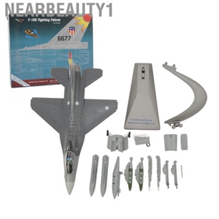 Nearbeauty1 Airplane Static Model  Accurate Mold Opening Movable Wheels Aircraft for Aviation Enthusiast