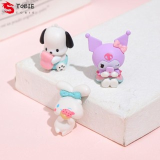 ฟิกเกอร์ TOBIE Kt Cat My Melody Kawai ของเล่น สําหรับเก็บสะสม ตกแต่งเค้ก