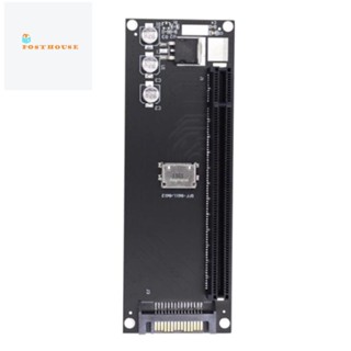 อะแดปเตอร์ PCIe เป็น SFF-8611 Oculink SFF-8611 เป็น PCIe PCI-Express 16X 4X พร้อมพอร์ตพาวเวอร์ SATA สําหรับเมนบอร์ดกราฟฟิก