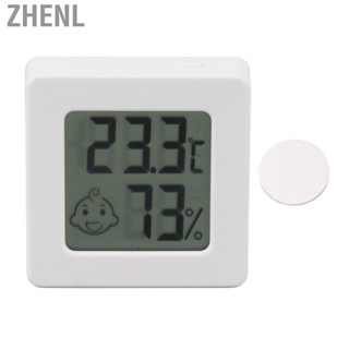 Zhenl Mini  Hygrometer  Digital Display Compact High Accuracy Real Time Portable for Greenhouse