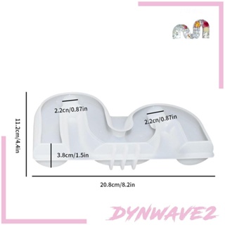 [Dynwave2] ที่วางเทียนซิลิโคนเรซิ่น ดินโพลิเมอร์ น้ําหนักเบา สําหรับทําเทียน งานฝีมือ