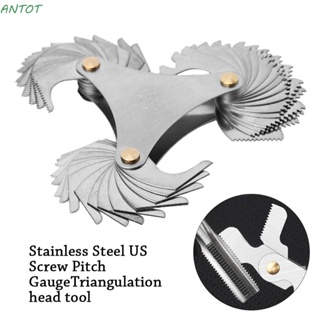 Antot เกจวัดระยะห่าง สกรู US 60 องศา 4-84 เกลียว 51 ชิ้น