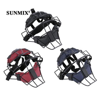 [ Softball Face Softball Fielder สําหรับทุกเพศทุกวัย Softball Safety Fielder Head Protector สําหรับอุปกรณ์กีฬาเบสบอล