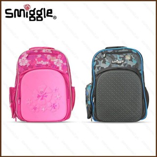 Kira Smiggle กระเป๋าเป้สะพายหลัง กระเป๋านักเรียน อเนกประสงค์ ระบายอากาศ จุของได้เยอะ สําหรับนักเรียนหญิง