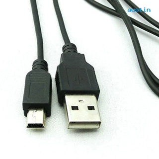 [AY] สายเคเบิลข้อมูล USB2.0 เป็น Mini USB ความเร็วสูง 5 Pin สําหรับกล้อง MP3 MP4 1 ชิ้น