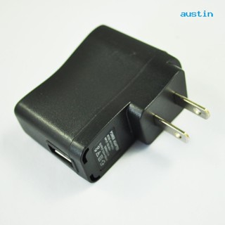 [AY] อะแดปเตอร์ชาร์จไฟ AC 110V-240V เป็น DC 5V 500mA ปลั๊ก US ขนาดพกพา