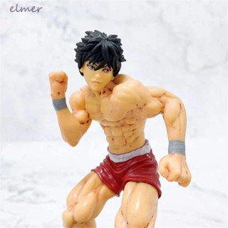 Elmer โมเดลฟิกเกอร์ PVC Hanma Baki ของเล่นสําหรับเด็ก