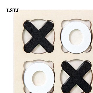 [Lstjj] ของเล่นไม้ TAC Toe Classic Leisure เสริมการศึกษาเด็ก