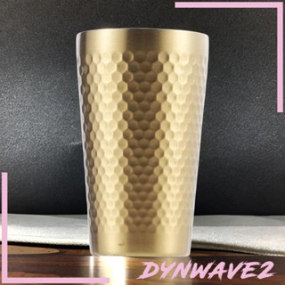 [Dynwave2] แก้วกาแฟโลหะ มีฉนวนกันความร้อน 260 มล. สําหรับห้องครัว บาร์ ท่องเที่ยว ปาร์ตี้ ในร่ม กลางแจ้ง