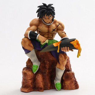 โมเดลฟิกเกอร์ Dragon Ball Broli Sitting Version ขนาด 24 ซม. เหมาะกับของขวัญ ของเล่นสะสม สําหรับเด็ก