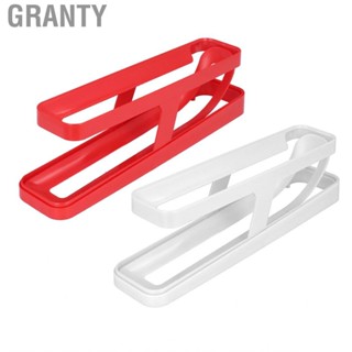 Granty Egg Dispenser  Roll Down Holder Portable Storage Container Safe Gravity Fed PP Smooth for