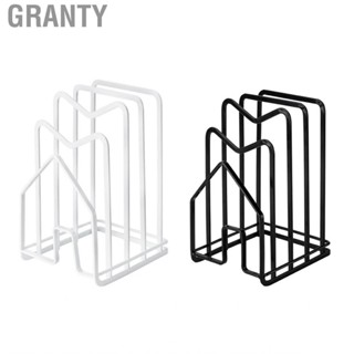 Granty Chopping Board Stand Holder  Neat Organization Good Ventilation Iron Rack Firm Placement for Home