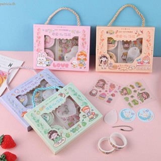 Patricia ชุดสติกเกอร์การ์ด ลายการ์ตูนกูก้า กันน้ํา DIY สําหรับตกแต่งพวงกุญแจ ของเล่นเด็ก