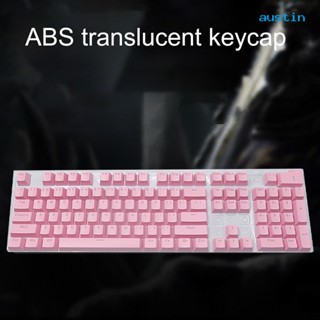 [AY] ปุ่มกดคีย์บอร์ด ABS กันลื่น สําหรับคอมพิวเตอร์ PC 104 ชิ้น