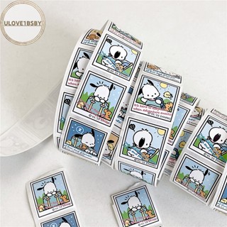 Ulove1bsby สติกเกอร์ฟิล์ม ลายการ์ตูน Pochacco น่ารัก Diy สําหรับติดตกแต่ง 200 ชิ้น