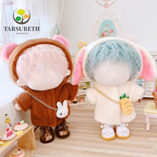 Tarsureth เสื้อผ้าตุ๊กตา ขนาดเล็ก 20 ซม. DIY สําหรับของขวัญ ฤดูหนาว