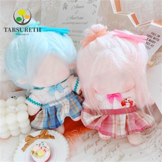 Tarsureth เสื้อผ้าตุ๊กตา ผ้าฝ้าย แฮนด์เมด หลากสี สําหรับตุ๊กตาไอดอล 20 ซม. DIY