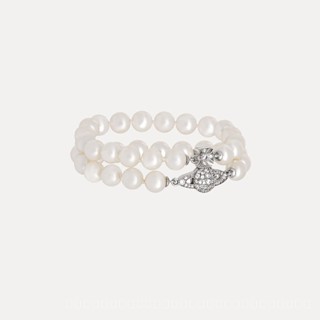 0830YWTS Vivienne Queen Mother Weiweian Saturn Spring/Summer Graziella Double-Layer Pearl Bracelet Recommendation TXNY