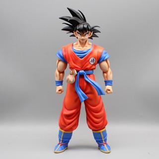 โมเดลฟิกเกอร์ PVC รูปปั้นอนิเมะดราก้อนบอล Son Goku ขนาด 32.5 ซม. เหมาะกับของขวัญ สําหรับตกแต่งโต๊ะ เก็บสะสม