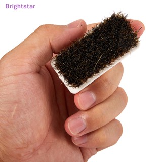 Brightstar แปรงโกนหนวดเคราธรรมชาติ ขนาดเล็ก แบบพกพา เป็นมิตรกับสิ่งแวดล้อม สําหรับผู้ชาย