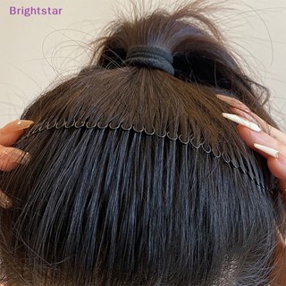 Brightstar ใหม่ กิ๊บติดผมหน้าม้า มองไม่เห็น อุปกรณ์เสริมจัดแต่งทรงผม แบบมืออาชีพ สําหรับผู้หญิง