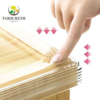 Tarsureth แถบกันมุมเฟอร์นิเจอร์ PVC 0.6 นิ้ว x 16.4 ฟุต แบบพกพา กันกระแทก กันมุม สําหรับเด็กทารก