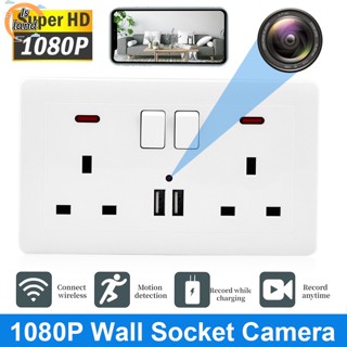 【IS】กล้องวงจรปิด 1080p Hd Mini Wifi พอร์ตชาร์จ Usb คู่ สําหรับติดผนังบ้าน