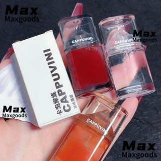 Maxg ลิปกลอส เนื้อเจลลี่ เพิ่มความชุ่มชื้น 4 กรัม 3 สี สําหรับแต่งหน้า