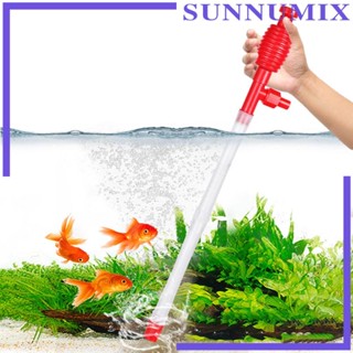 [Sunnimix] เครื่องปั๊มน้ําทําความสะอาดตู้ปลา ตู้ปลา ขนาดเล็ก ถอดออกได้