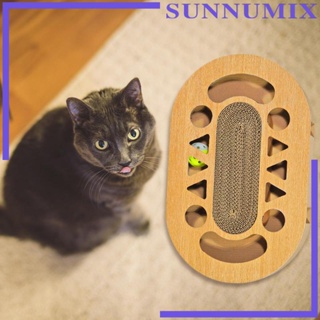 [Sunnimix] ของเล่นขัดเฟอร์นิเจอร์ โซฟา อเนกประสงค์ กันรอยขีดข่วน พร้อมลูกบอลแทร็กบอล สําหรับแมว