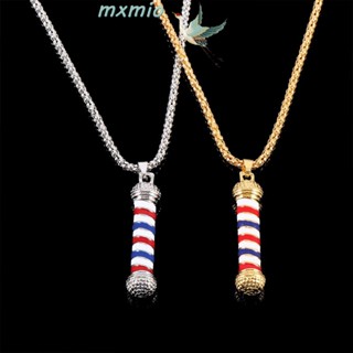 Mxmio ใหม่ เครื่องประดับแฟชั่น สายโซ่ หมุนได้ สไตล์เรโทร สําหรับร้านตัดผม