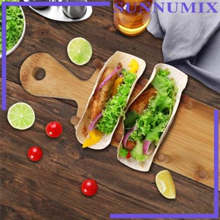 [Sunnimix] ถาดวางทาโก้ แพนเค้ก อเนกประสงค์ สําหรับบ้าน ห้องครัว ร้านอาหาร บ้านใหม่