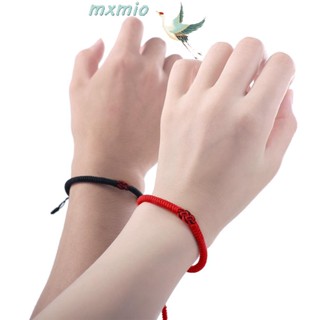 Mxmio สร้อยข้อมือ ผู้หญิง ผู้ชาย ของขวัญ สําหรับคนรัก มิตรภาพ จีน ผูกปม ทิเบต เครื่องประดับข้อมือ