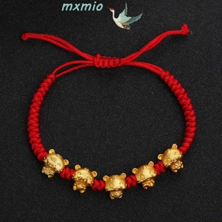 Mxmio สร้อยข้อมือ เชือกถัก แฮนด์เมด ลายการ์ตูนสัตว์ สร้างสรรค์ สําหรับผู้หญิง และผู้ชาย