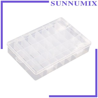 [Sunnimix] กล่องเก็บเครื่องประดับ ด้ายเปล่า สําหรับเย็บผ้า