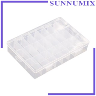 [Sunnimix] กล่องเก็บเครื่องประดับ ด้ายเปล่า สําหรับเย็บผ้า