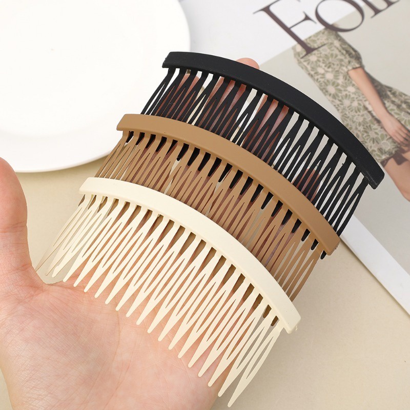 กิ๊บติดผมหน้าม้า เนื้อแมตต์ แบบยาว เครื่องประดับ สําหรับผู้หญิง - รูปที่ 4