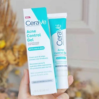 Cerave Acne Control Gel 40ml Salicylic Acid Acne Treatment Gel for Face