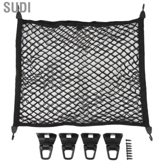 Sudi Trunk Cargo Net Nylon Elastic Storage Organizer Replacement for Tesla Model Y 2020 to 2023 Pockets Car Accessories