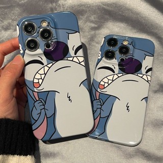 เคสโทรศัพท์มือถือแบบแข็ง ลาย Angry Stitch QYJS 14ProMax สําหรับ iPhone 13 14 12 11 78PLus XR 13pro xs 11promax 14plus 14 13promax